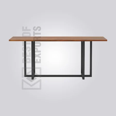 Wolve Rectangle Wooden Table (4 Seater)