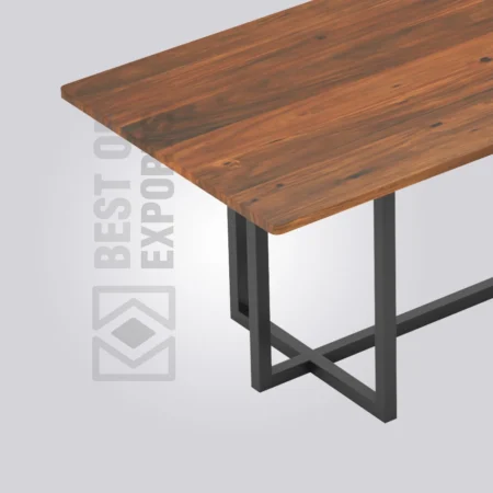 Wolve Rectangle Wooden Table (4 Seater)
