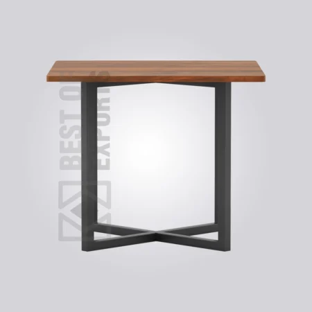 Wolve Square Wooden Table (4 Seater)