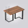 York Rectangle Wooden Table (4 Seater)