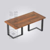 York Rectangle Wooden Table (6 Seater)