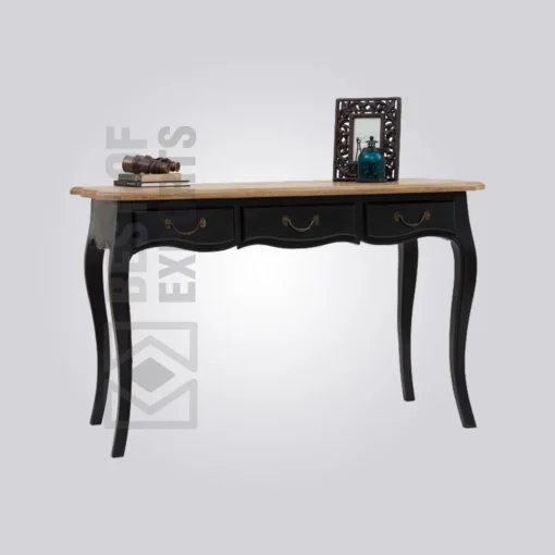 Midnight Black Study Table