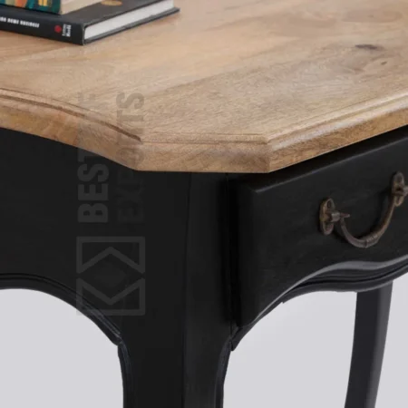 Midnight Black Study Table