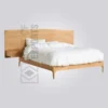 Anthro Live-Edge Nightstand Bed