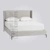 Grey Charlotte Upholstered Bed