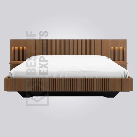 Grid Wooden Bed