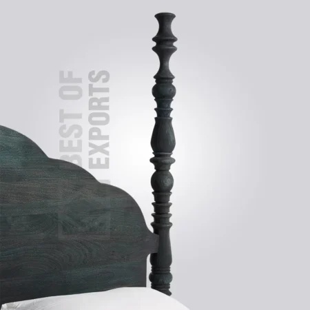 Rosalie Carved Poster Bed