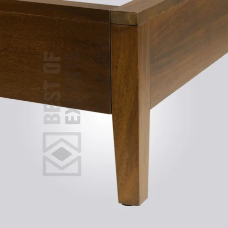 Sergi Cane Wingback Bed