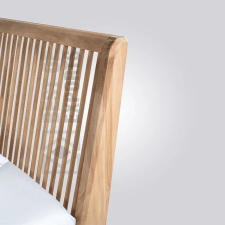 Slatted Wooden Bed