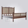Summer Retreat Rattan Bed