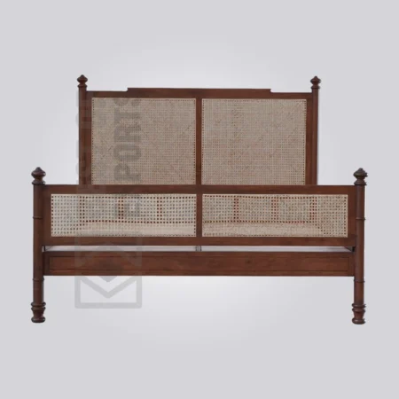 Summer Retreat Rattan Bed
