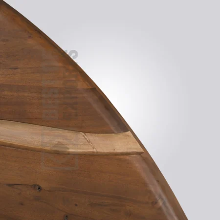 Sun Rise Wooden Panel Bed