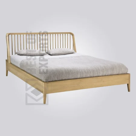 Urban Spindle Wooden Bed
