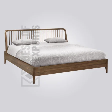 Urban Spindle Wooden Bed