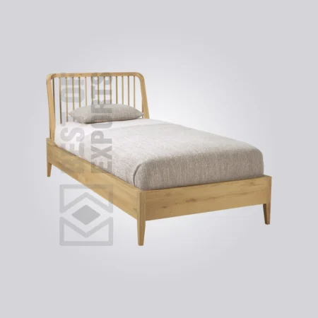 Urban Spindle Wooden Bed