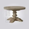Kinston Solid Wood Pedestal Table
