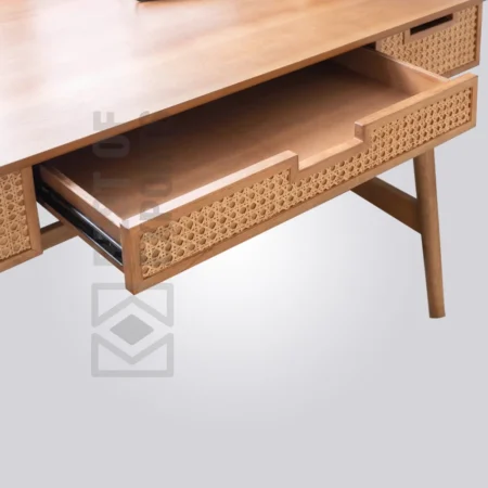 Linon Cane Study Table