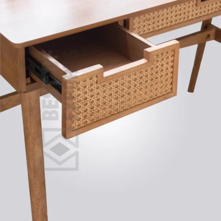 Linon Cane Study Table