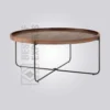 Logan Round Metal Coffee Table