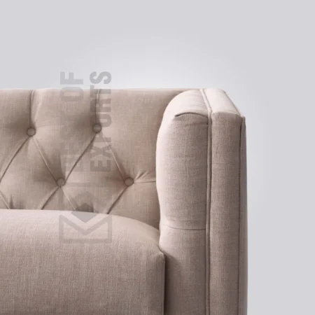 Windsor Tufted Fabric Sofa