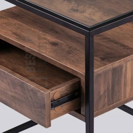 Arlo Metal Bedside Table