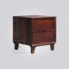 Bock Wooden Bedside Table