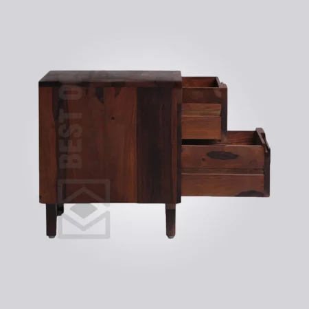 Bock Wooden Bedside Table