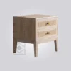 Cannage Bedside Table