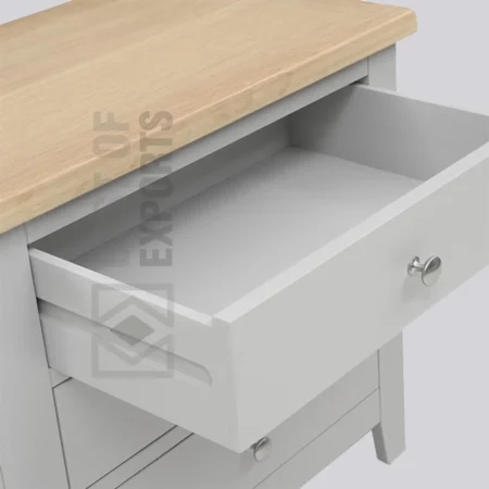 Dove Grey Bedside Table