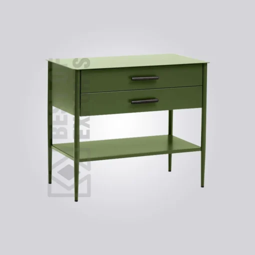 Metalwork Large Bedside Table