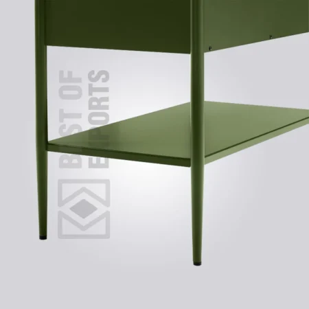 Metalwork Large Bedside Table