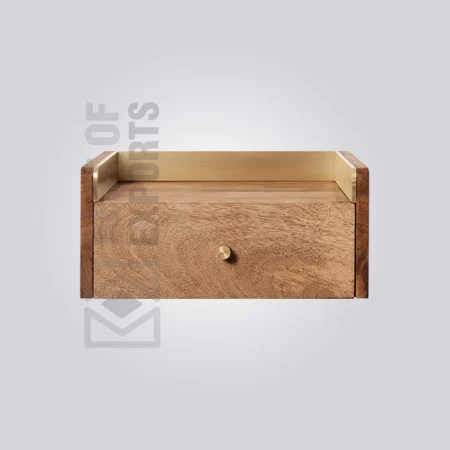 Parker Brass Bedside Table