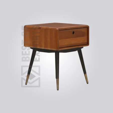 Retro Revival Bedside Table