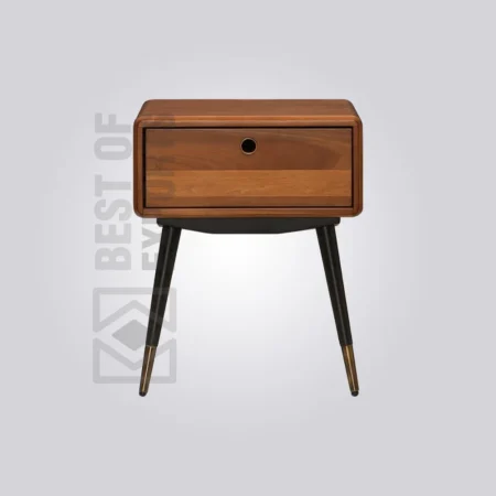 Retro Revival Bedside Table