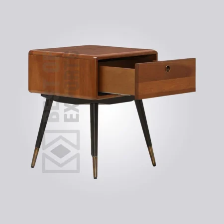 Retro Revival Bedside Table