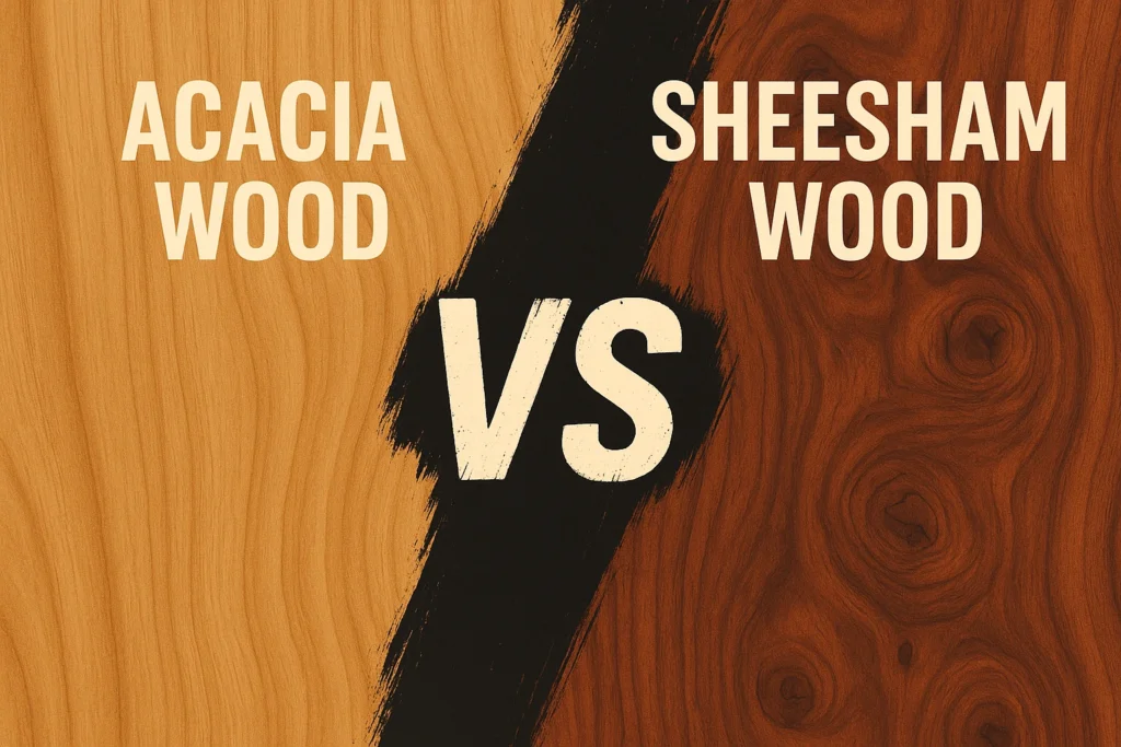 Acacia Wood vs Sheesham Wood