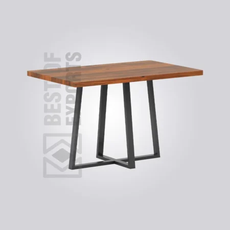 Antony Rectangle Wooden Table (4 Seater)