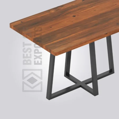 Antony Rectangle Wooden Table (4 Seater)
