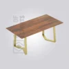 Arbes Rectangle Wooden Table (6 Seater)