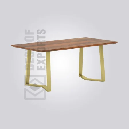 Arbes Rectangle Wooden Table (6 Seater)