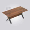 Aries Rectangle Wooden Table (6 Seater)
