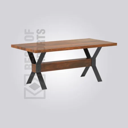 Aries Rectangle Wooden Table (6 Seater)