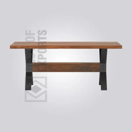 Aries Rectangle Wooden Table (6 Seater)