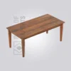 Bliss Rectangle Wooden Table (6 Seater)