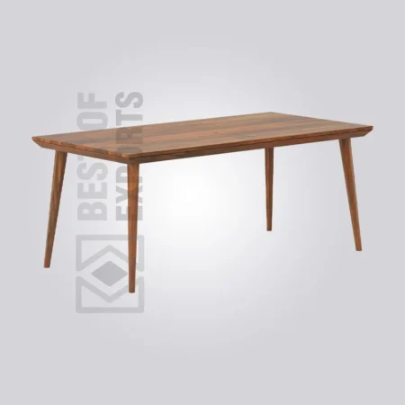 Castor Rectangle Wooden Table (6 Seater)