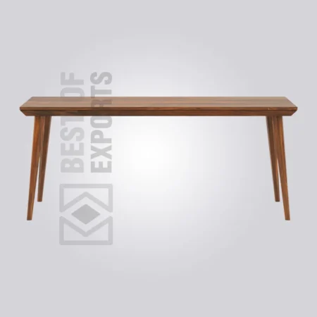 Castor Rectangle Wooden Table (6 Seater)