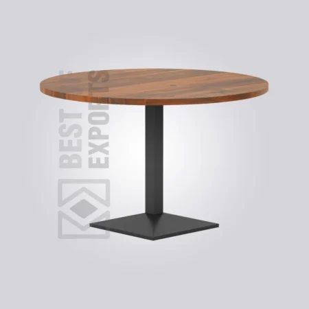 Drancy Round Wooden Table (4 Seater)