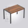 Hyer Rectangle Wooden Table (4 Seater)