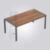 Hyer Rectangle Wooden Table (6 Seater)