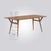 Trent Wooden Restaurant Table – Natural Wood, Acacia Wood for Restaurant Tables